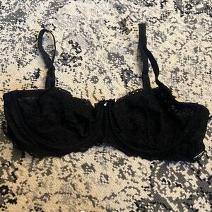 Montelle Elegant Black Lace Bra size 36C